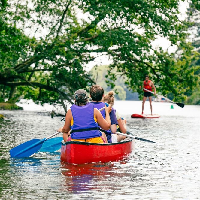 Canoë à l'île aux pies, Pays de Redon