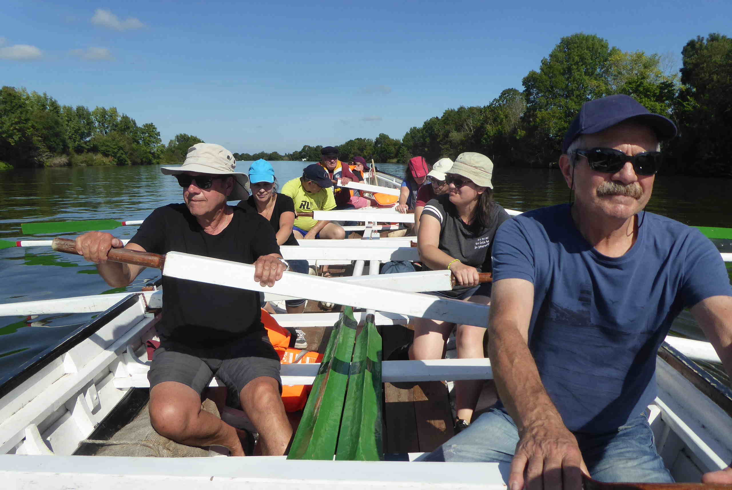 Sortie en Yole La fée des Marais Redon